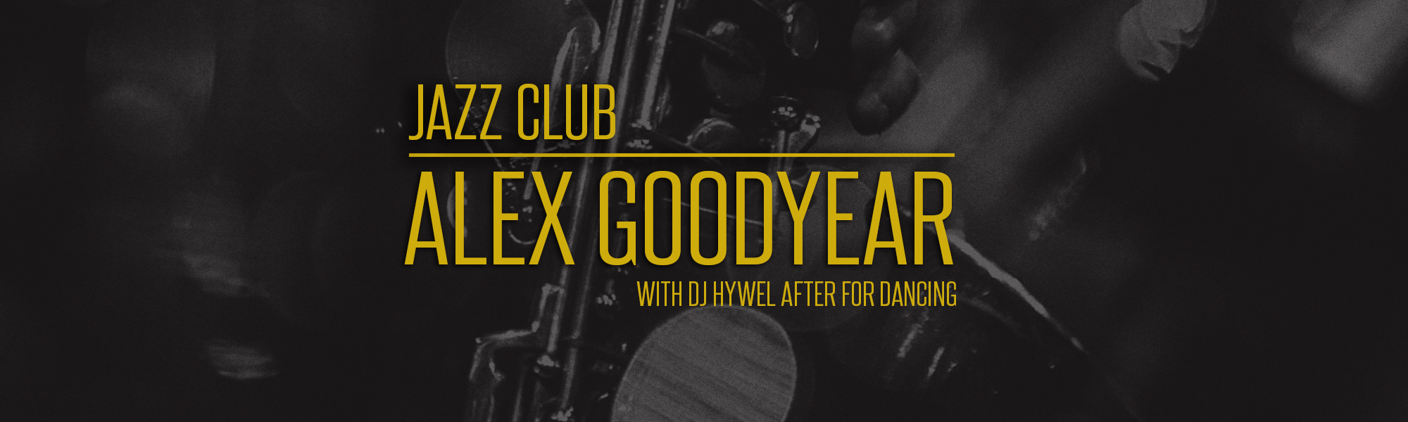 Jazz Club presents Alex Goodyear